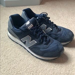 Athletic/casual shoes, worn moderately